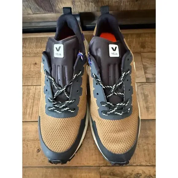 VEJA Dekkan Alveomesh Shoes Women Sz 8 Brown Trail Running Vibram Sole NEW - Picture 4 of 11